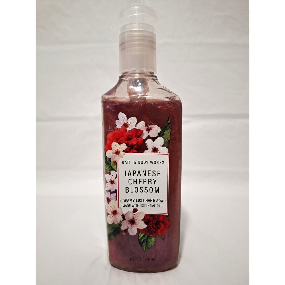 Bath & Body Works Gel Hand Soap Japanese Cherry Blossom 8oz
